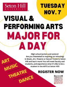 Visual and Peforming Arts Major for a Day @ Seton Hill University | Greensburg | Pennsylvania | United States